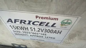 15kwh 51.2v Africell Lithium Ion Battery 300ah