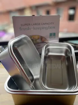 3 PCS Stackable Stainless Steel Food Storage Containers