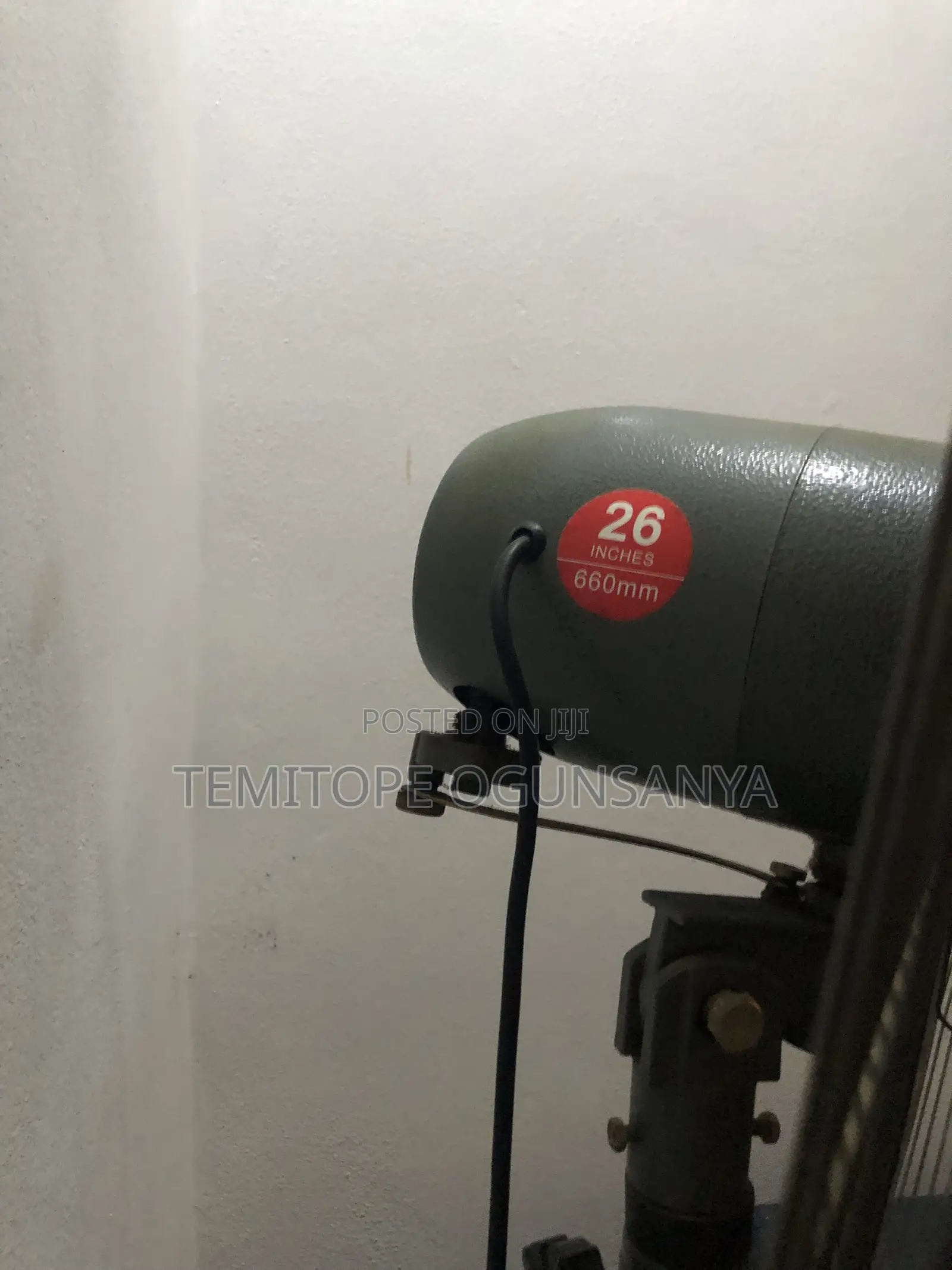 26” Ox Standing Fan