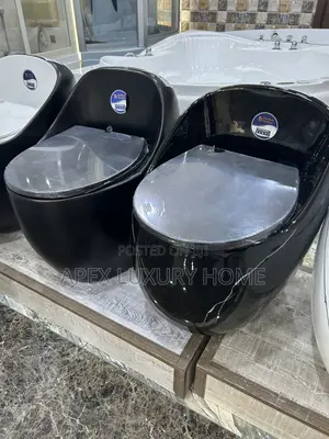 Luxury Wc Dwarf With Black Color