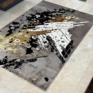 Modern Abstract Turkish Rug 5 X 7 Home N Office