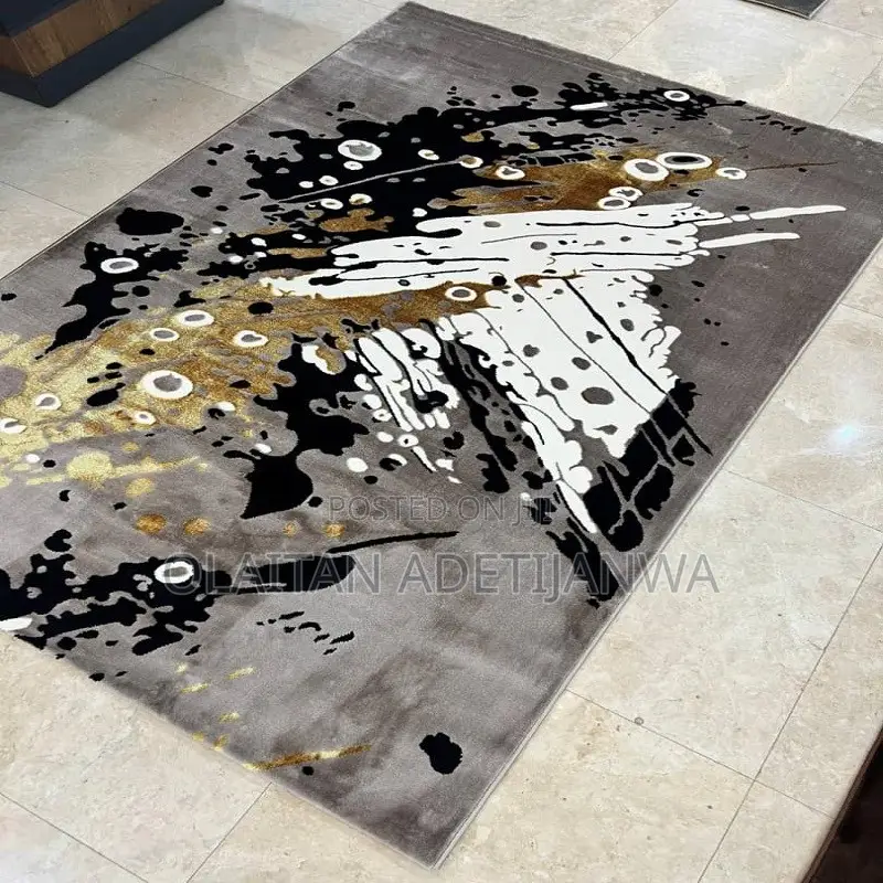 Modern Abstract Turkish Rug 5 X 7 Home N Office