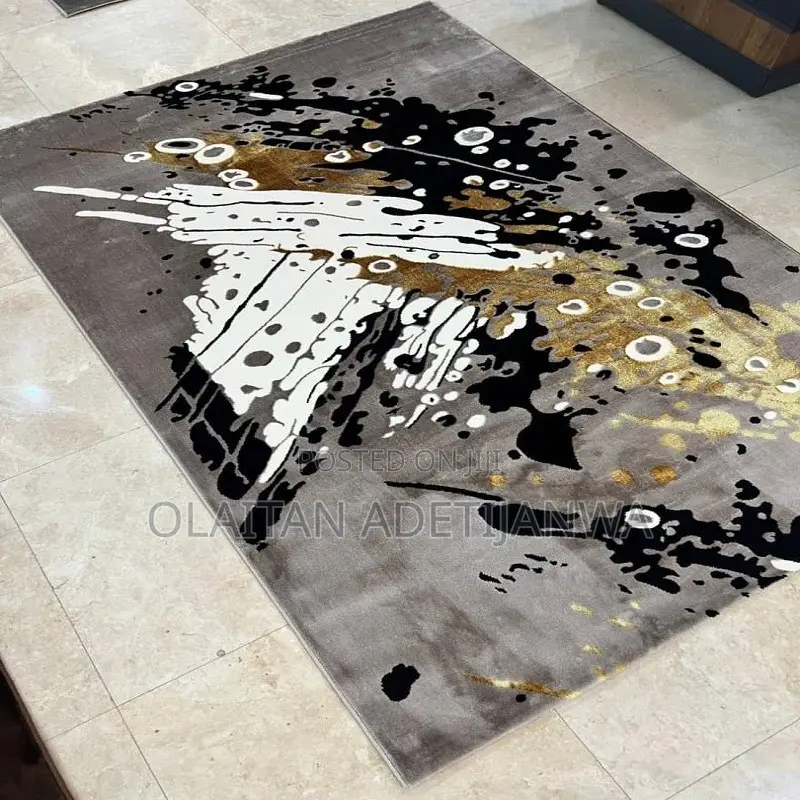 Modern Abstract Turkish Rug 5 X 7 Home N Office