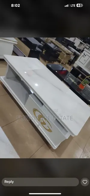 Modern Centre Table With Storage Cabinets