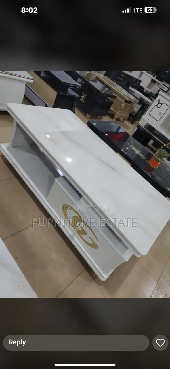 Modern Centre Table With Storage Cabinets