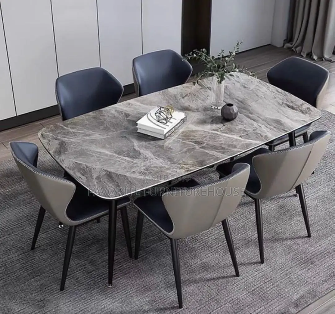 Marble Dining Table Set