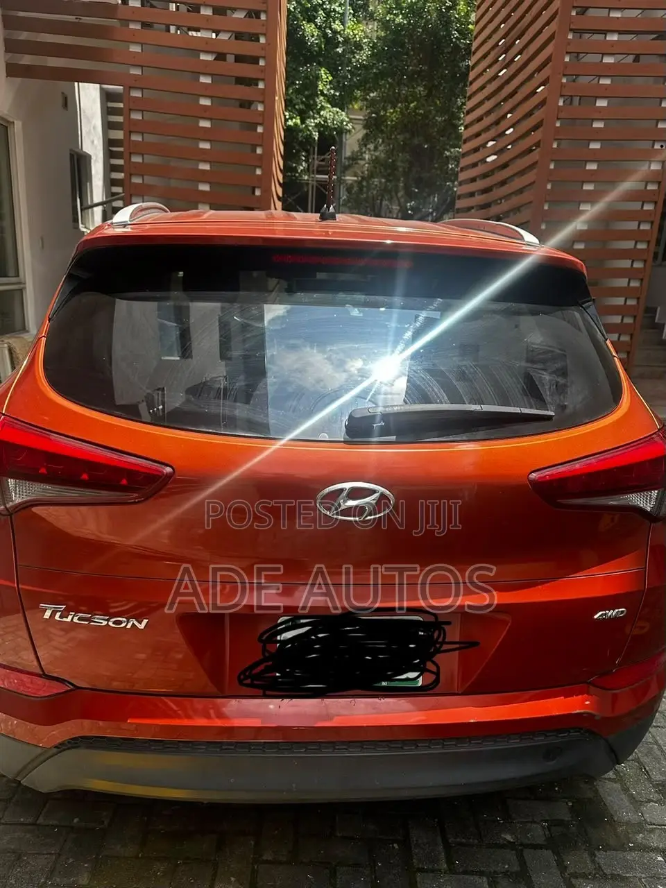 Hyundai Tucson Eco AWD 2017 Red