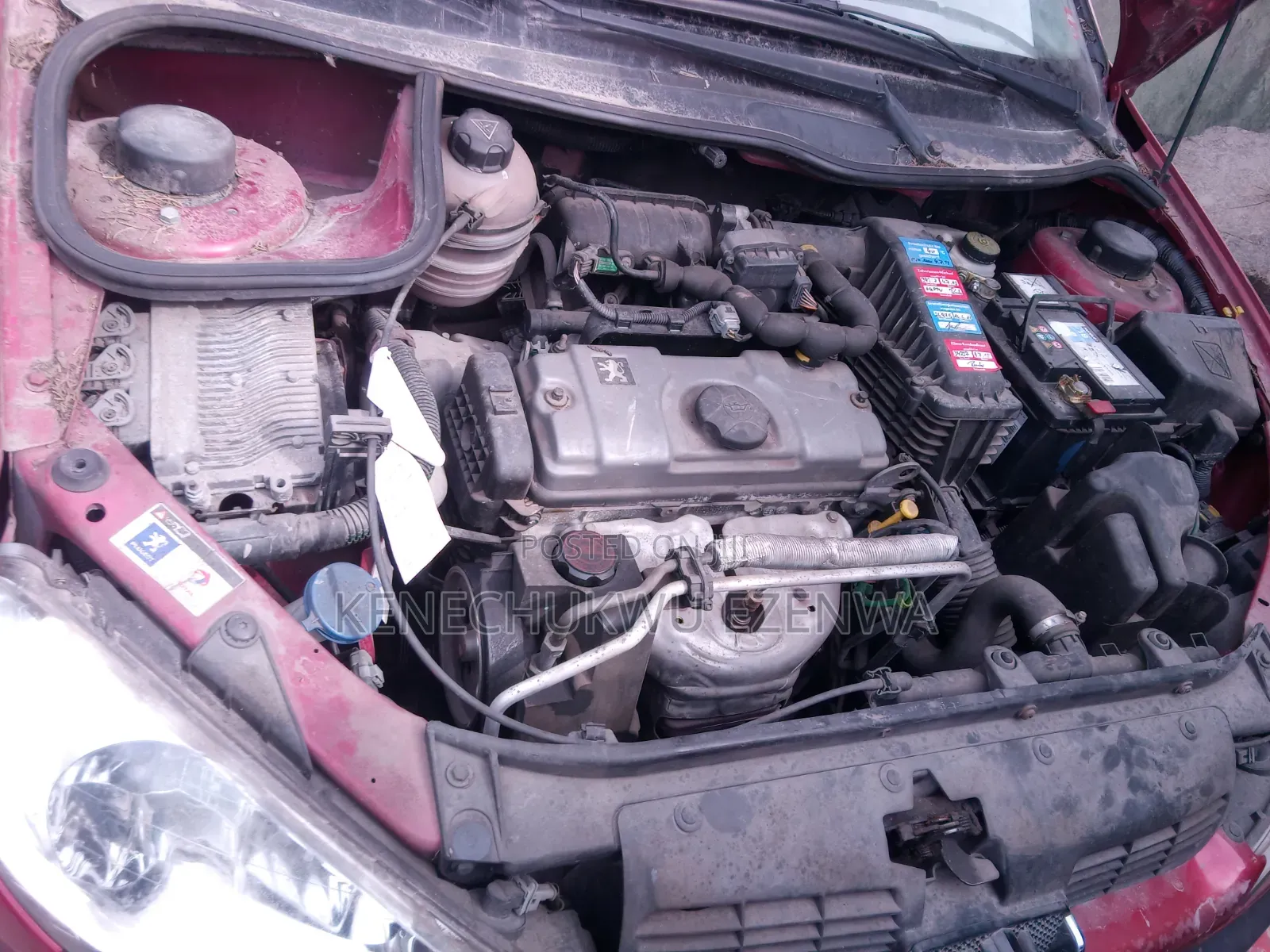 Peugeot 206 2004 Red