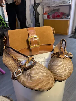 Brown Shoe and Bag Combo