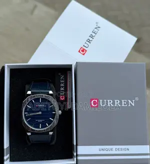 Current Leather Wrist Watch