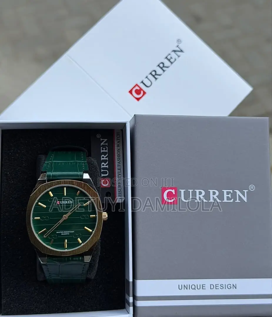 Current Leather Wrist Watch