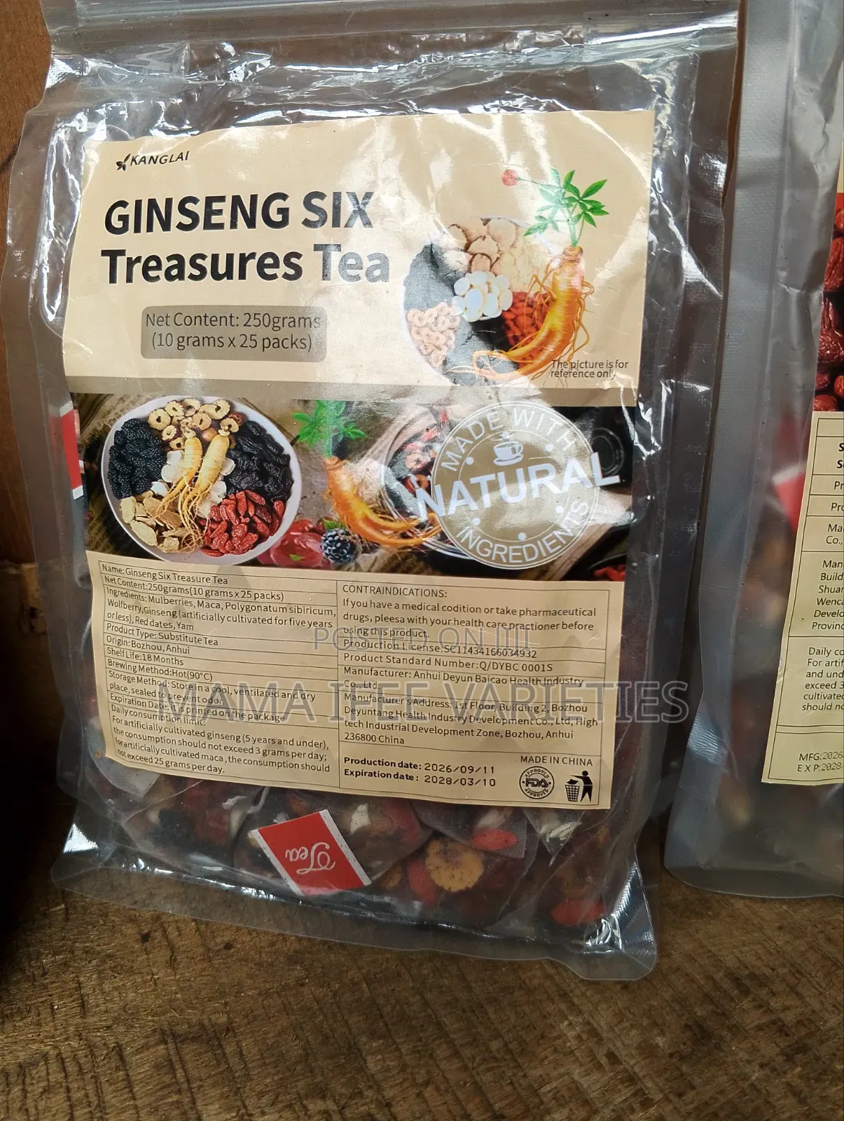 Ginseng Six Treasures Tea