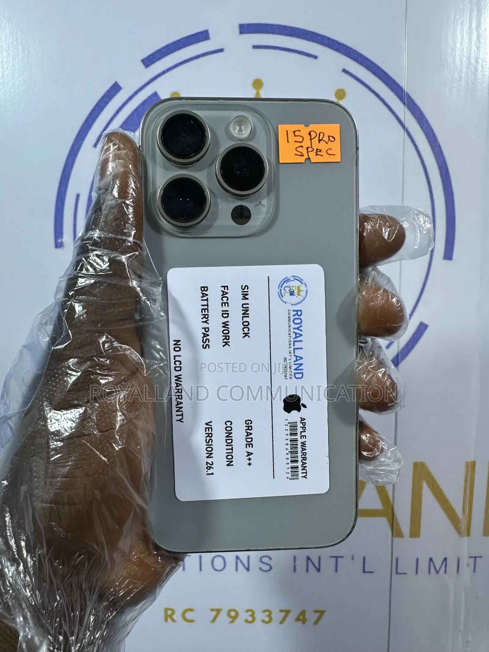 Apple iPhone 15 Pro 128 GB Gray