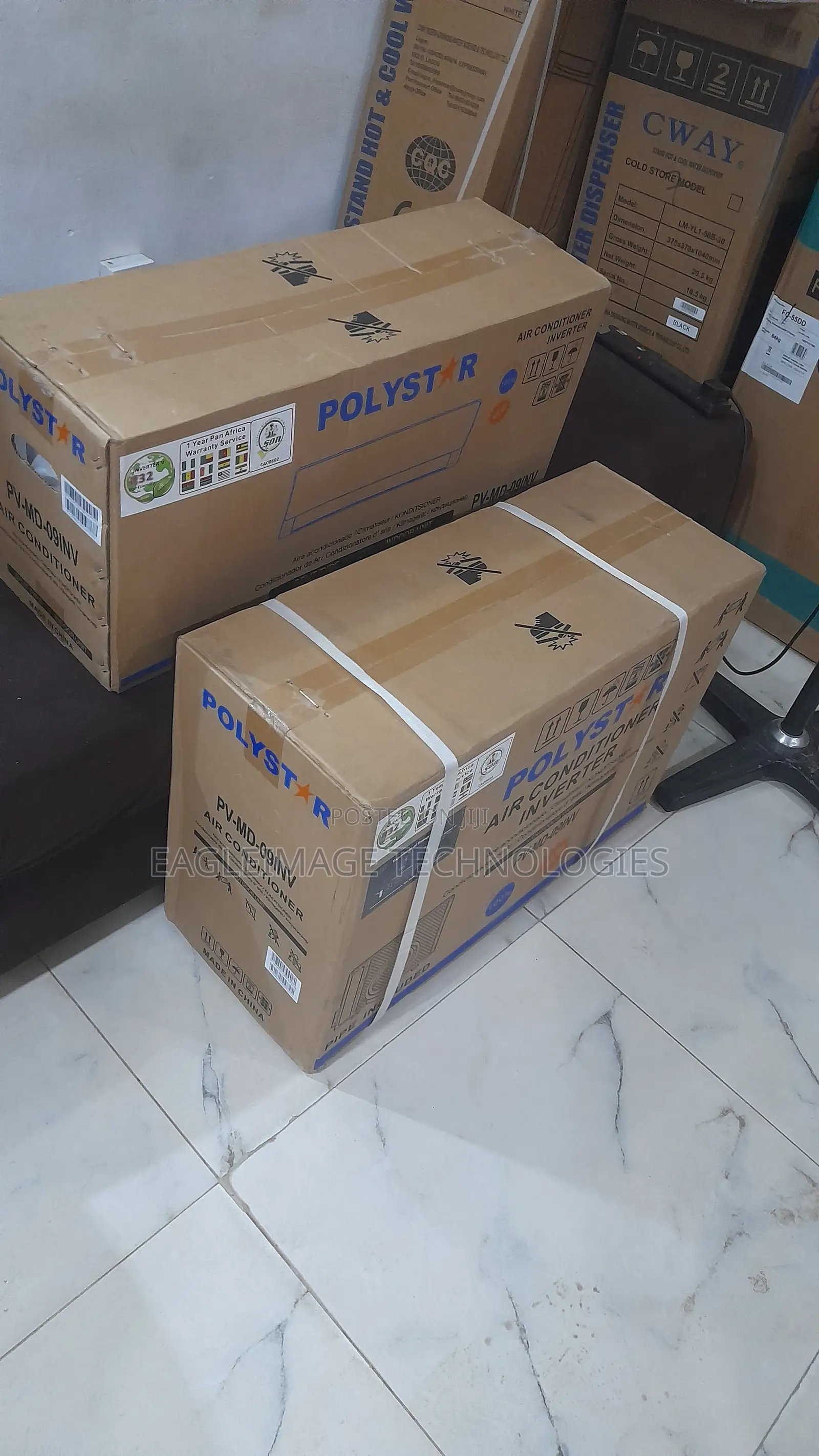 Rapid Cooling Polystar 1HP Inverter AC (PV-MD-09-INV)