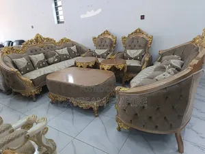 Elegant Egyptian 8-Seater Royal Sofa, Crafted for Luxury.