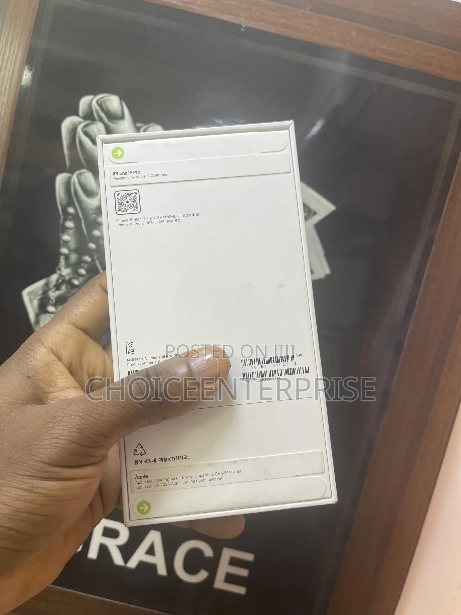 New Apple iPhone 18 Pro 256 GB Blue