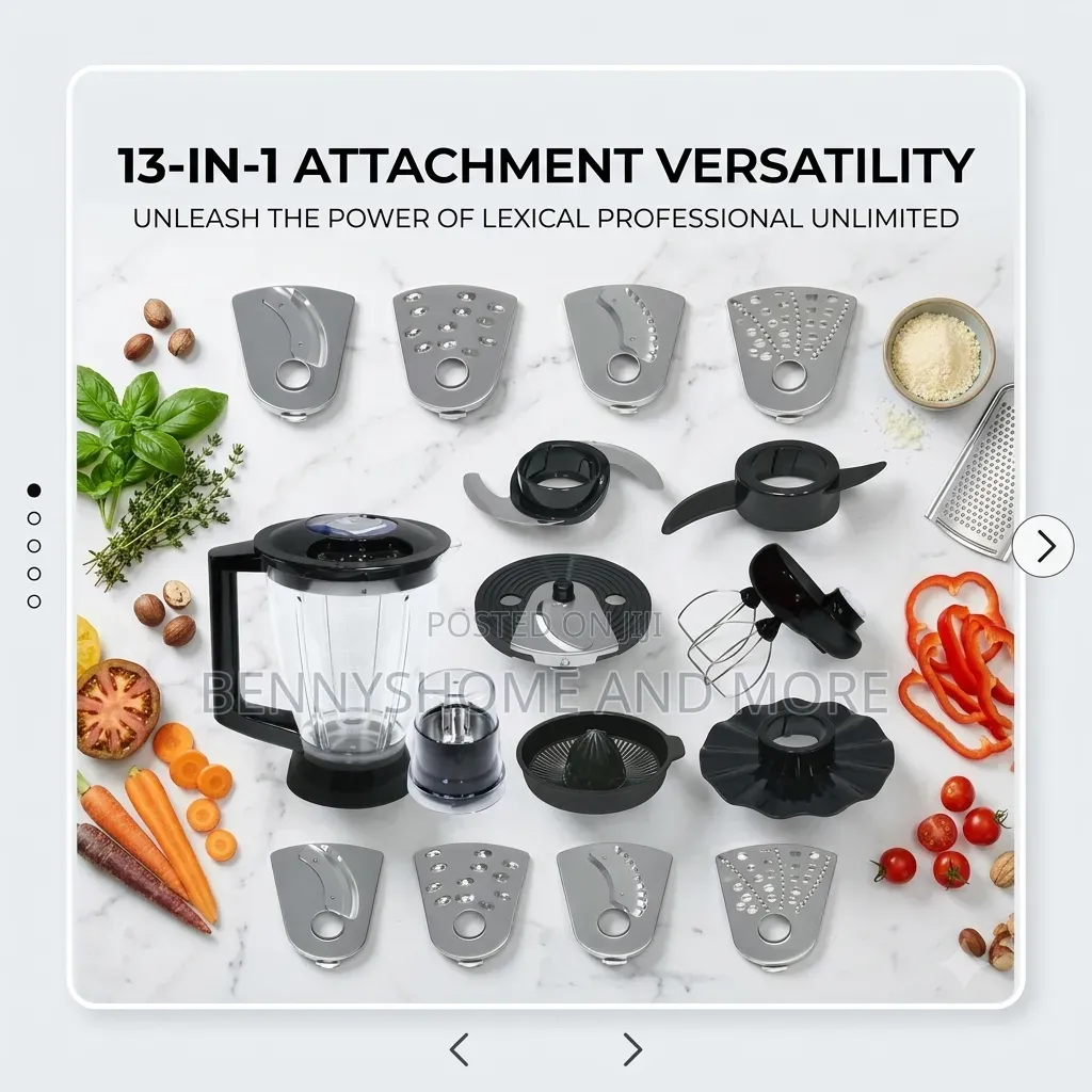 Lexical 13-in-1 Food Processor