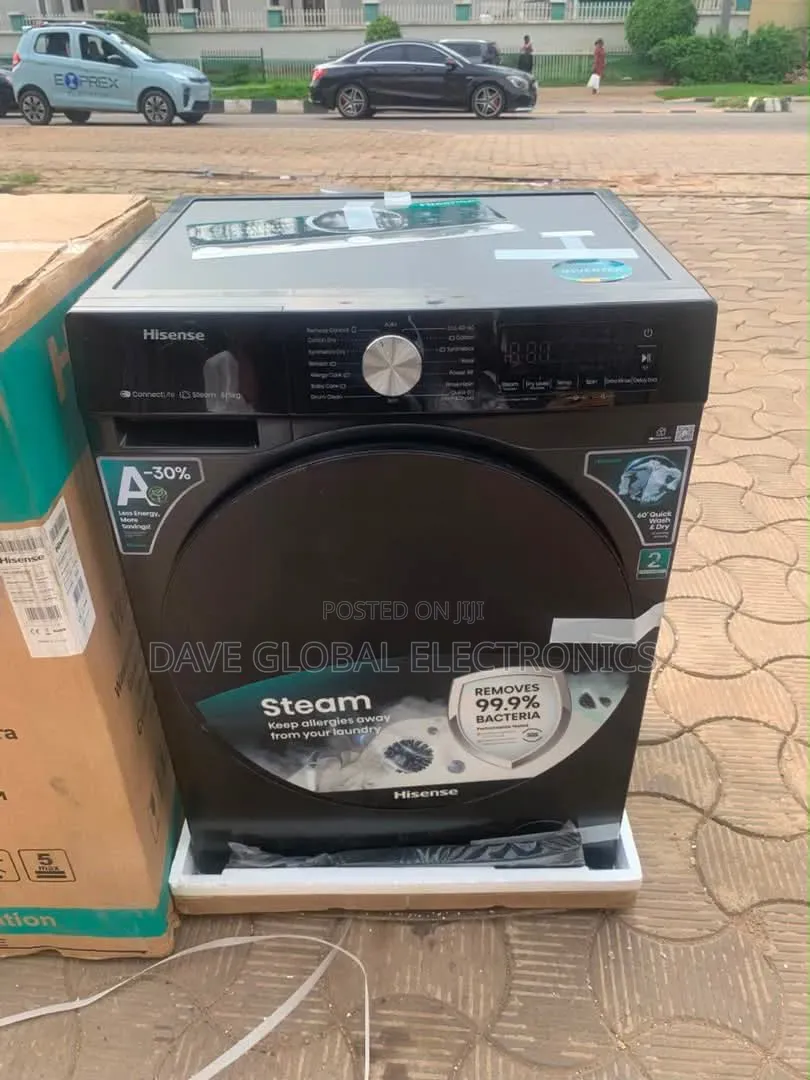 Hisense Washing Machine Automatic 10kg Front Loader