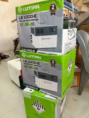 Lutian Solar Generator Complete Set Up (All in One)