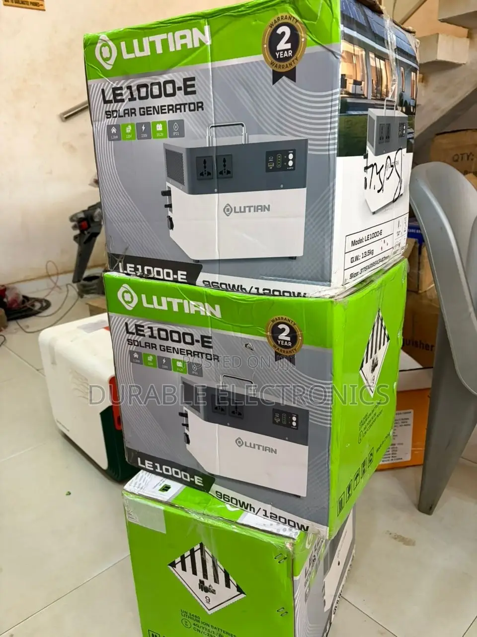 Lutian Solar Generator Complete Set Up (All in One)
