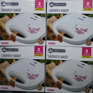 Crownstar / Masterchef 2-Slice Electric Sandwich Maker / Toaster