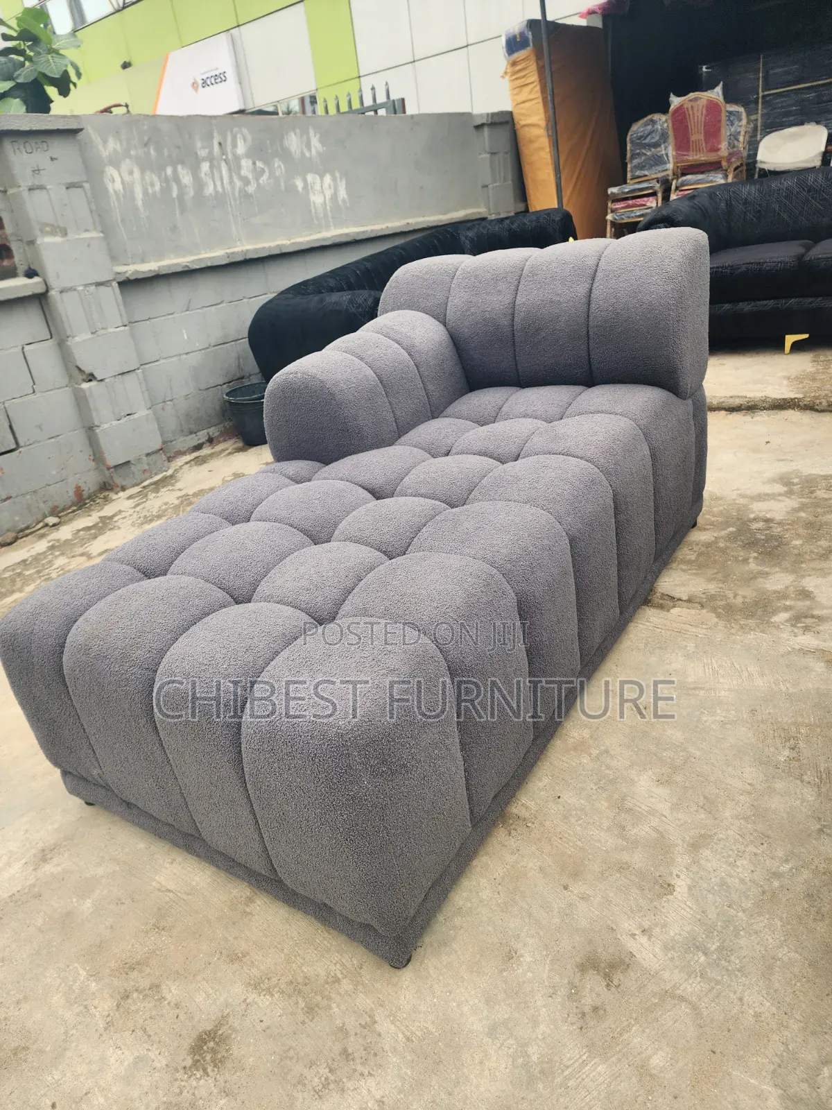 High Quality L-Shaped Sofa Made With Quality Materials.