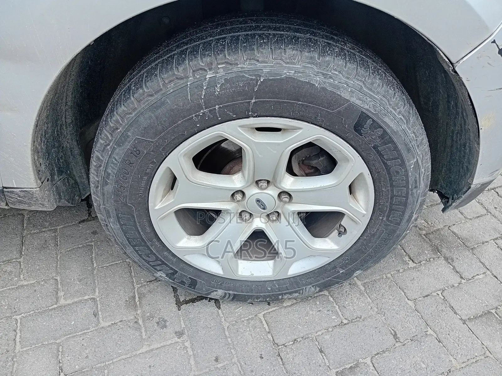 Ford Edge 2012 Silver