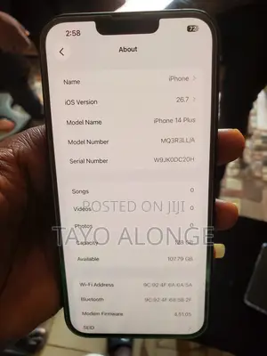 Apple iPhone 14 Plus 128 GB Blue