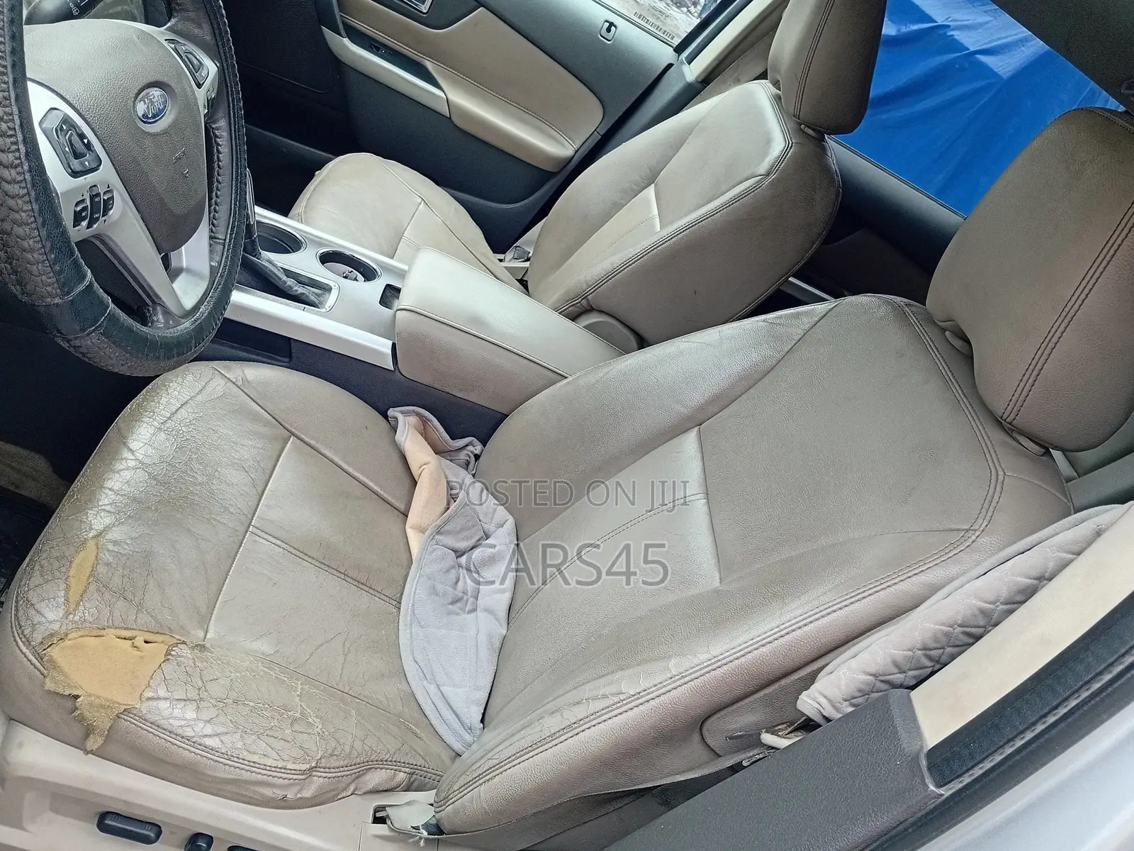 Ford Edge 2012 Silver
