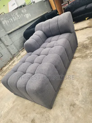 Modernized L-Shaped Sofa Couch.
