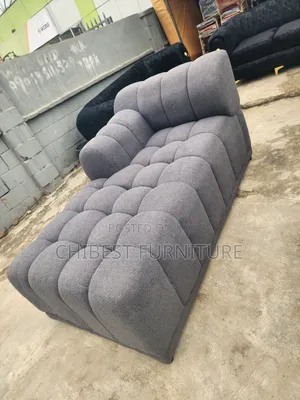 Modernized L-Shaped Sofa Couch.