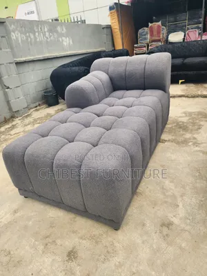 Brand New L-Shaped Fabric Couch.