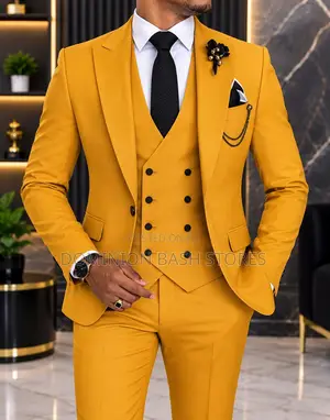 Luxury Quality Premium Gold Suit