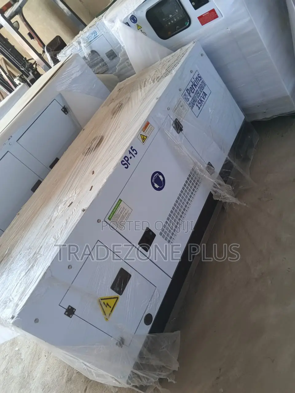 Heavy-Duty Perkins 15KVA Soundproof Generator – Available