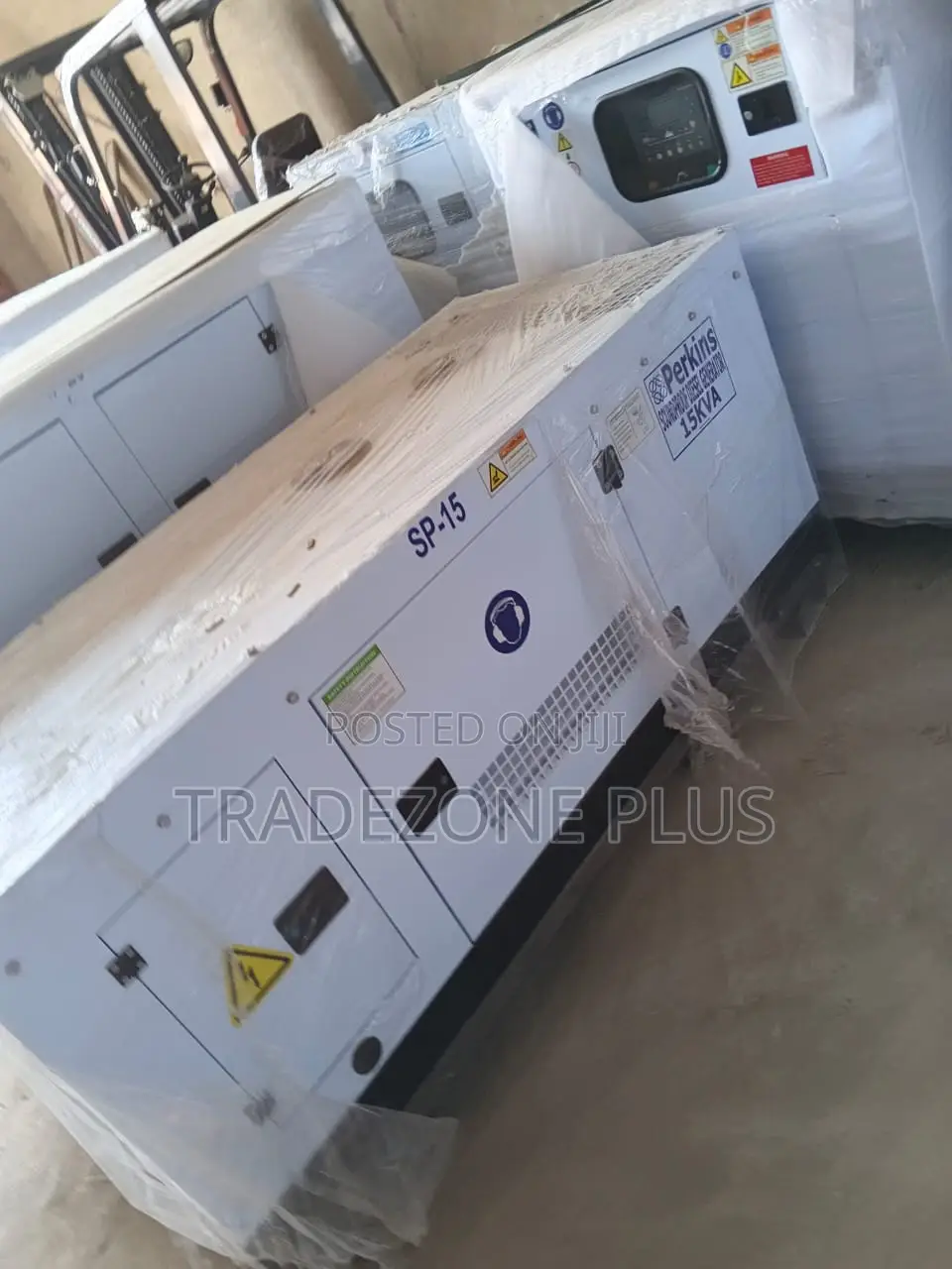 Heavy-Duty Perkins 15KVA Soundproof Generator – Available