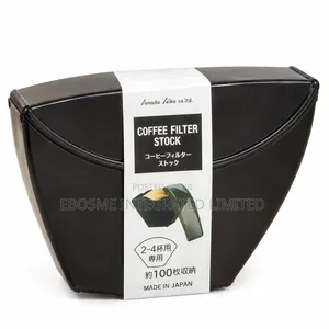 Japanese Coffee Filter Paper Storage Holder – Black