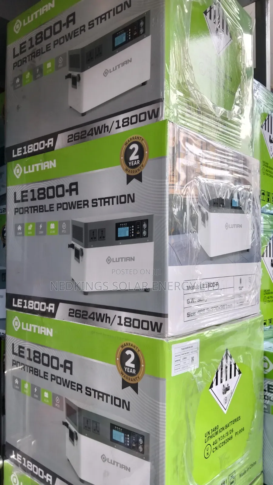 1800W Lutian Solar Generator