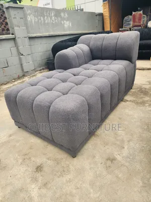 Luxury Grey L-Shaped Sofa Couch.