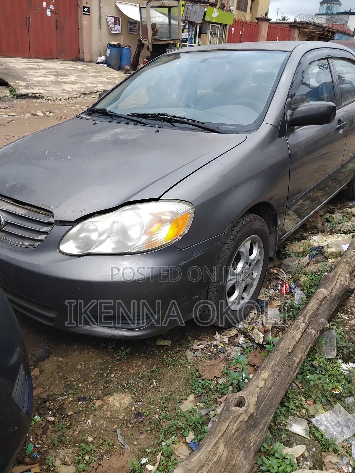 Toyota Corolla 2003 Gray