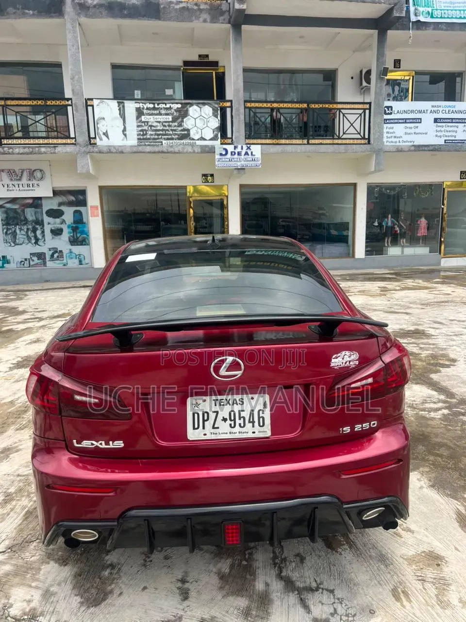 Lexus IS 2008 Red