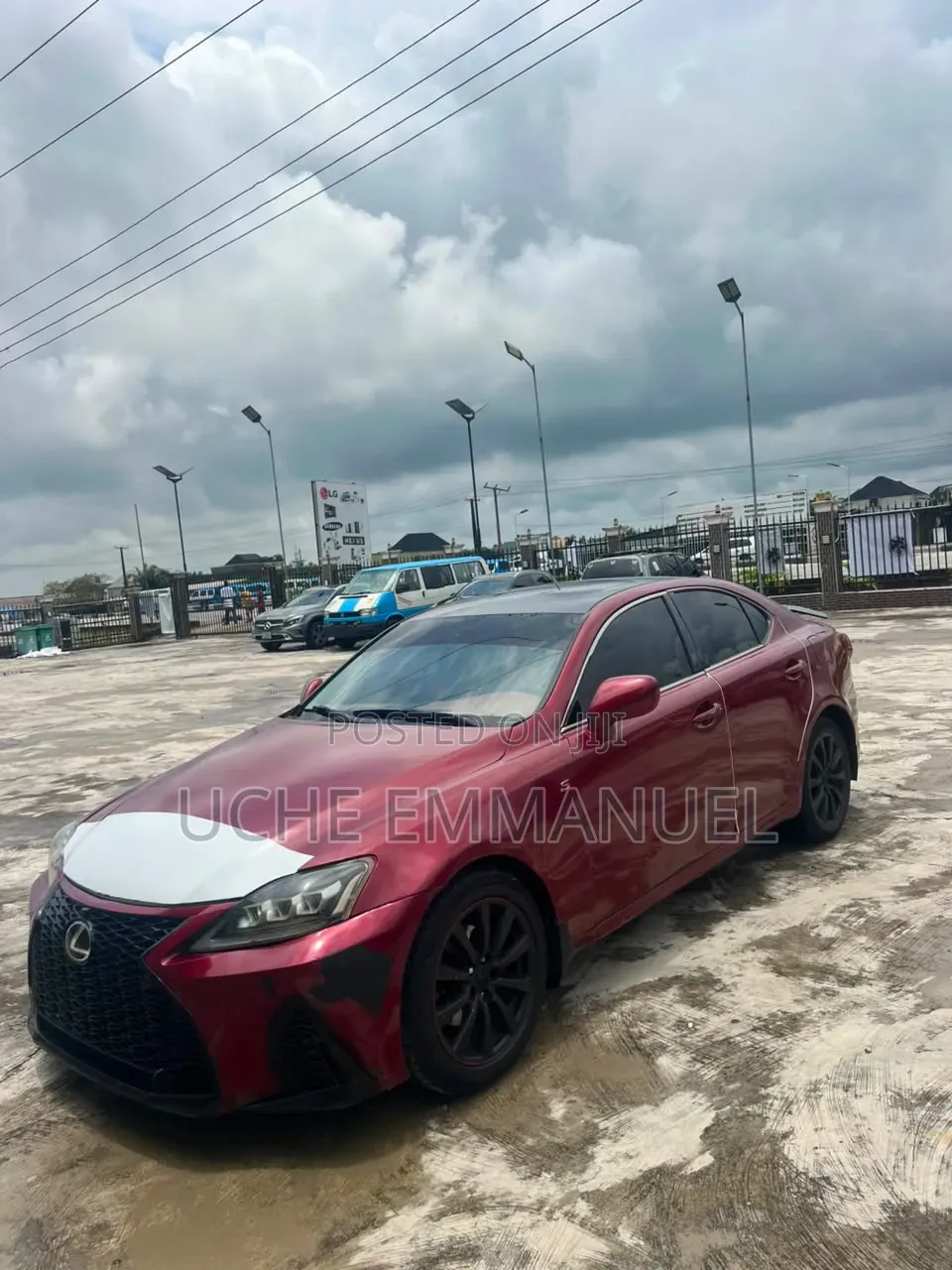 Lexus IS 2008 Red