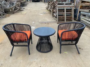 Morden Outdoor Me and You Bar Chairs With Small Stool