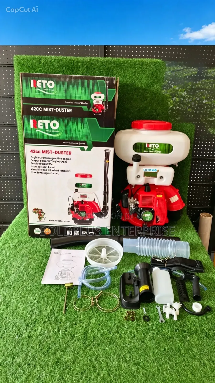 2 Stroke Mist Duster Sprayer Machine