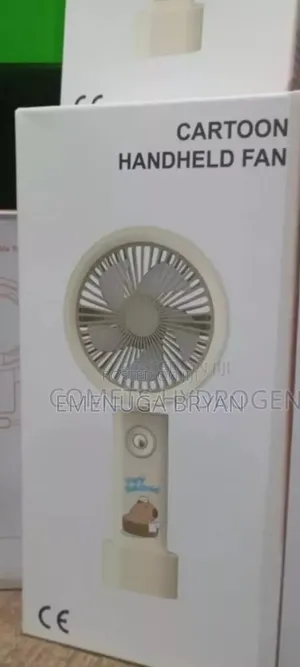 Rechargable Mini Fan 8 Hour + Power Bank