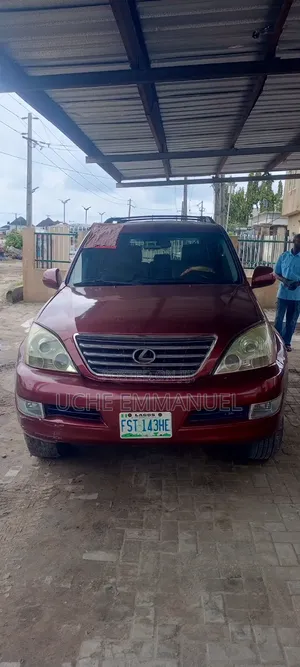 Lexus GX 2008 Red