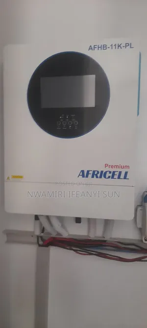 15kwh C-Worth Lithium Battery and 12kva Hybrid Inverter and 14 530wtts