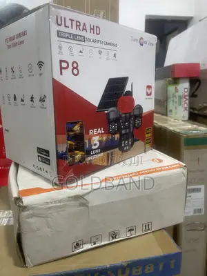  Solar PTZ Camera With Triple Lens