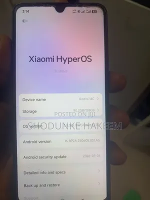 Xiaomi Redmi 14C 128 GB Blue