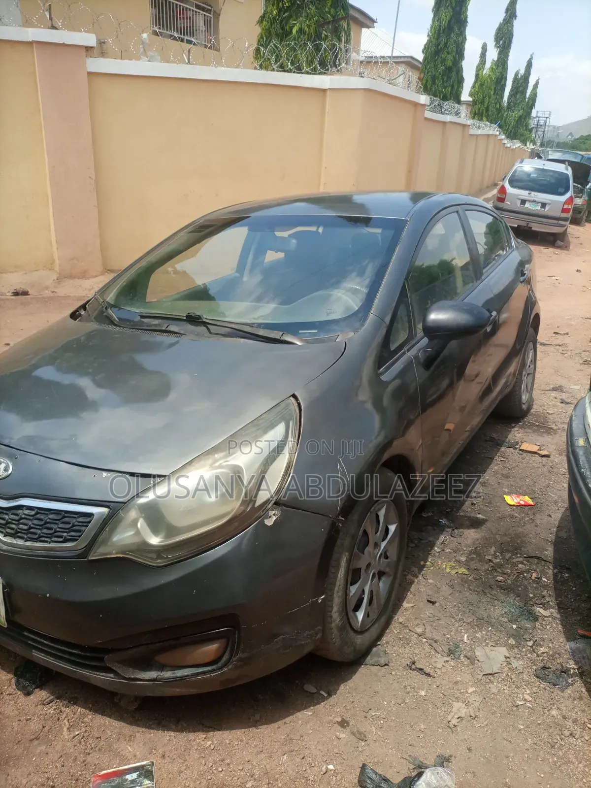 Kia Rio 2012 Gray