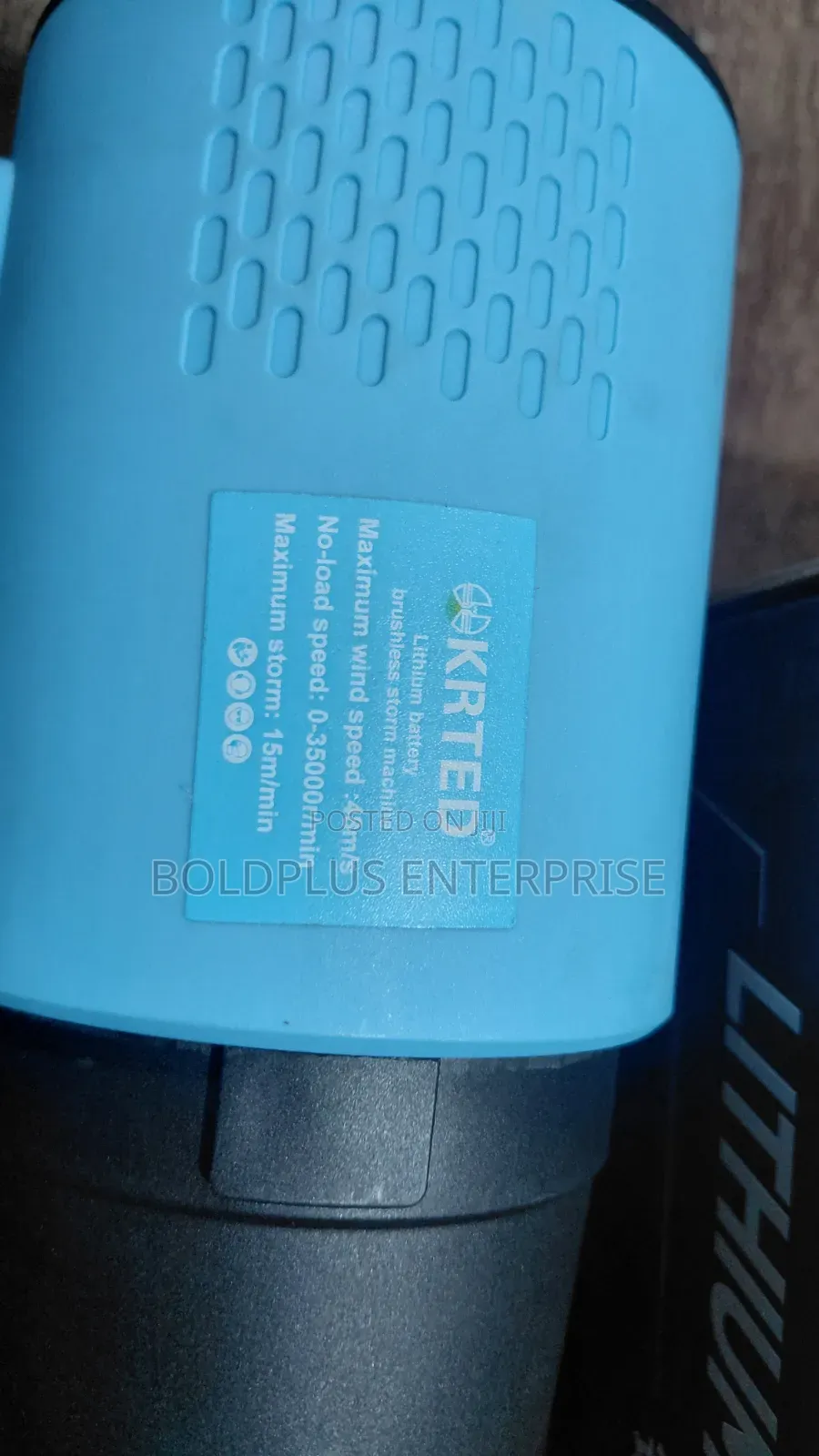 Kreted Cordless Blower Machine